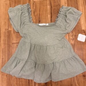 Altar’d State Lindsay Tiered Babydoll Top